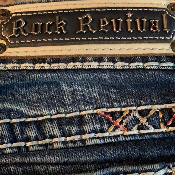 Rock Revival Charon Skinny Jeans size 26 inseam 30 good cond - Picture 10 of 11